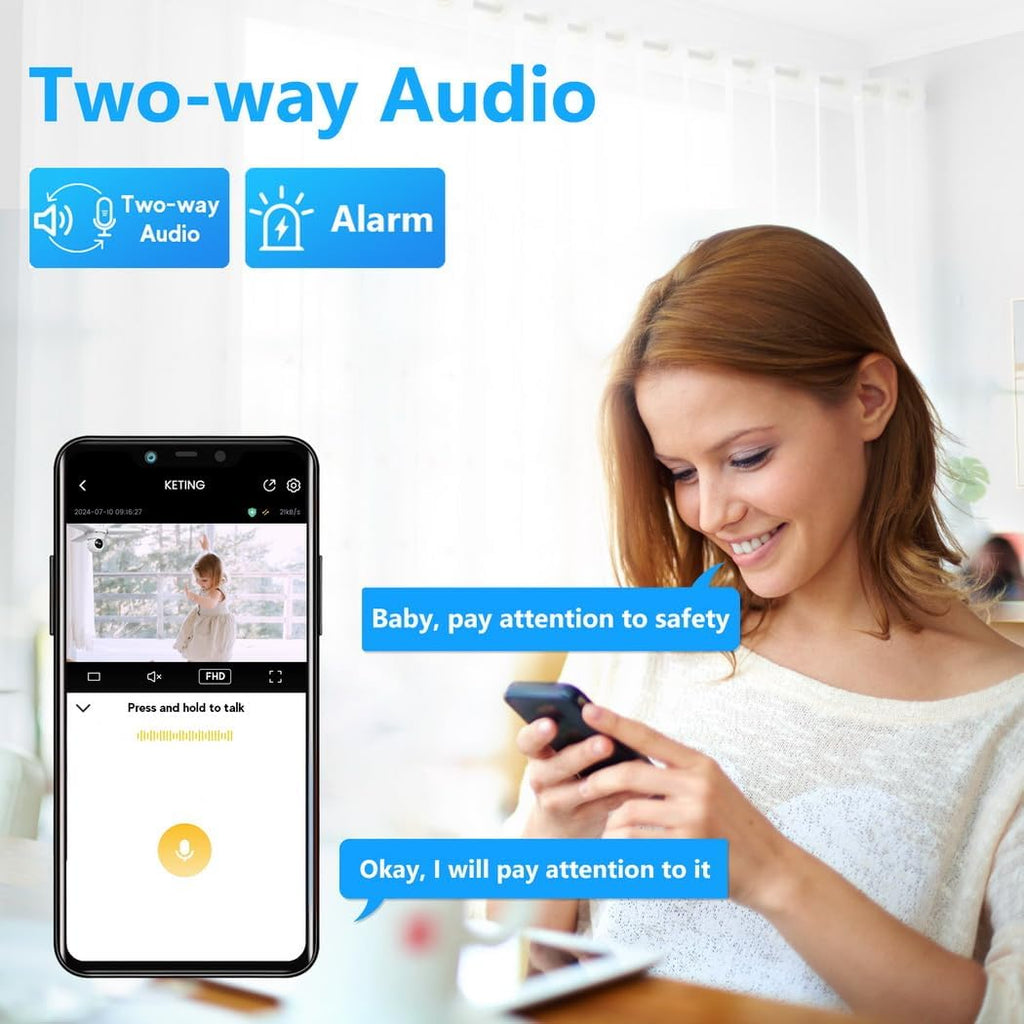 Wireless Security Camera Light Works with Alexa,Super Bright 30W 3000Lumens Garage Light with Wired Socket and 64g TFcard, WiFi 360 PTZ Smart AI Human Detection Cam,Two-Way Audio,Color Night Vision